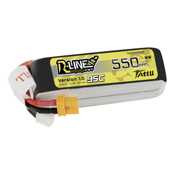 Tattu 650mAh 7.4V 75C 2S1P Lipo Batterie mit XT30 Stecker TAA6502S75XT3