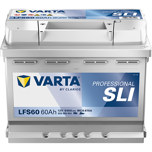 Varta LFS60 PROFESSIONAL SLI 930060054 60Ah