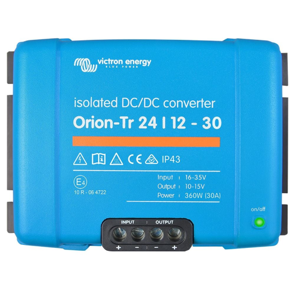 Victron Orion-Tr 24/12-30A – DC-DC Wandler 360W isoliert