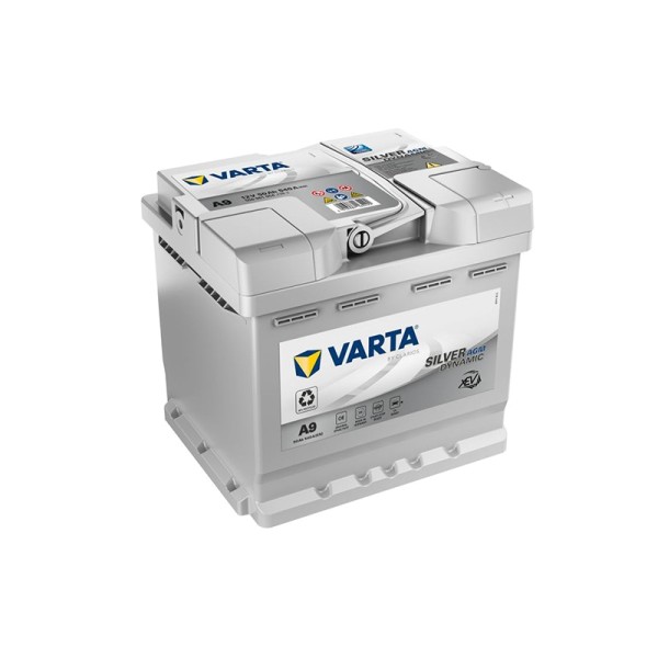 Varta A9 Silver Dynamic AGM xEV 550 901 054 Autobatterie 50Ah