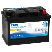 Exide ES650 Equipment Gel 56Ah Batterie (Gel G60)