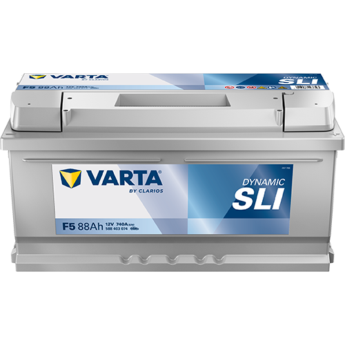 Varta F5 Dynamic SLI 588 403 074 Autobatterie 88Ah (Black Dynamic)