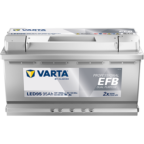 Varta LED95 Professional EFB 95AH Batterie
