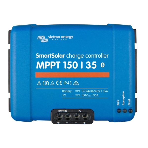Victron SmartSolar 150/35 MPPT Solar-Laderegler 12/24V/36V/48V Batterie