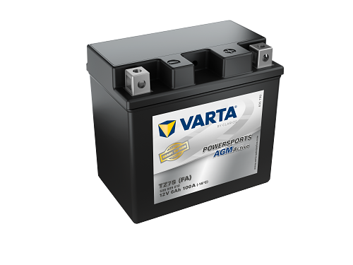 VARTA Powersports AGM ACTIVE YTZ7S 6Ah Motorradbatterie 12V (506909010)