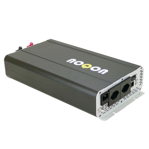 NOQON NSC1512 1500W/12V Sinus-Wechselrichter mit Ladegerät, NVS- und USV-Funktion