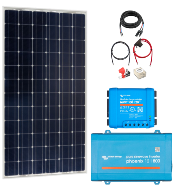 Victron Solaranlage Komplett-Set MEDIUM - ohne Batterie