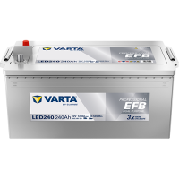 Varta LED240 Professional EFB 240AH Batterie
