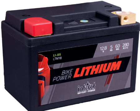 Intact LI-05 Bike-Power Lithium 5Ah Motorradbatterie LTM18