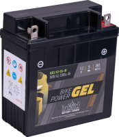 Intact GEL12-5L-B Bike-Power GEL 5Ah Motorradbatterien (DIN 50512) YB5L-B
