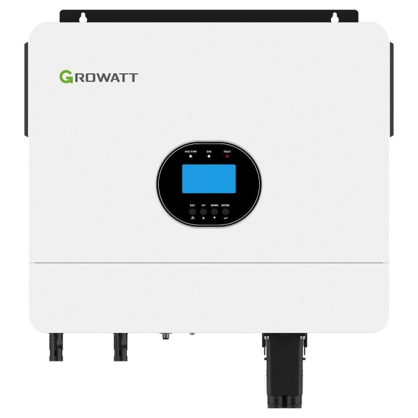 GROWATT SPF6000 ES Plus 6 KW Off-Grid-Wechselrichter – 1 MPPT, 8 KWp PV, 93 % Wirkungsgrad – Inkl. 0 % MwSt. Nach §12 III UstG