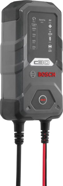 Bosch C30 Batterieladegerät 3.8A 6V&12V