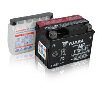 Yuasa YTX4L-BS AGM 3Ah Motorradbatterie (DIN 50314)