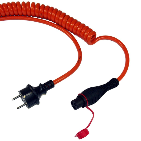 Votronic 2305 Spiral-Anschlusskabel 230V mit Steckkupplung und Netzstecker