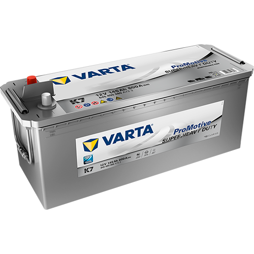 Varta K7 Promotive Super Heavy Duty 145Ah LKW-Batterie
