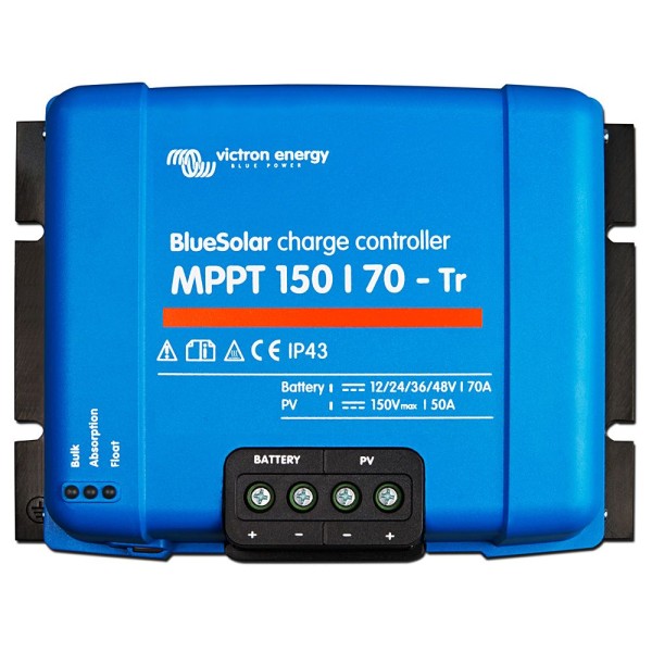 Victron Energy BlueSolar MPPT 150/70-tr 12V 24V 48V 70A