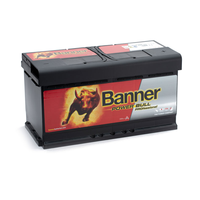Banner P10040 Power Bull Professional 100Ah Autobatterie 600 402