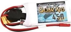 Gens ace 450mAh 7,4 V 30C 2S1P G-Tech Soaring Lipo-Akkupack mit JST-SYP-Stecker GEA4502S30JGT