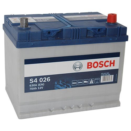BOSCH 70 Ah Autobatterie S4 026 12V 70Ah Batterie ETN 570412063 NEU 